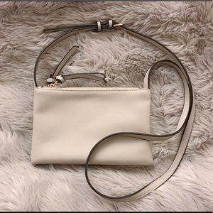 Gray Crossbody Bag